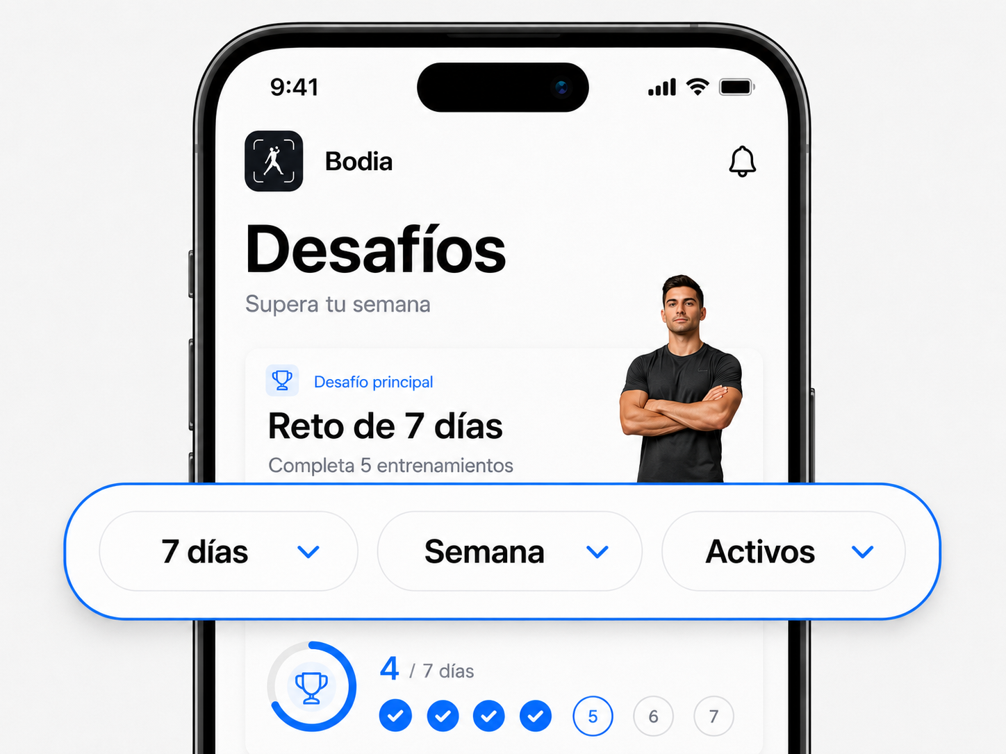Desafíos semanales dentro de Bodia