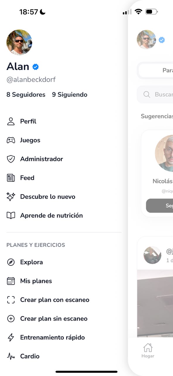 Otra pantalla del recorrido: Comunidad Bodia