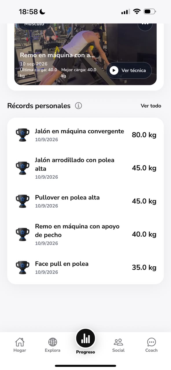 Récords personales en Bodia